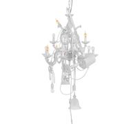 Beautiful Mess Pendant Frosted White