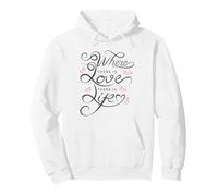 Beautiful Minds Inspire Others Floral Motivational Quote Pullover Hoodie
