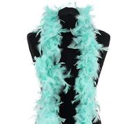 Beautiful Mint Green Feather Boa - 50g -180cm