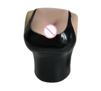 Beautiful Model-Shaped Automatic Press-Type Bottle Opener, Stylish Design, Black/White, Beer Can Opener, Magnetic Pop The Top Bottle Openers, Portable for Travel & Outdoor Adventures