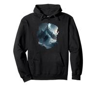 Beautiful mountain landscape mountains polar mountain range Pullover Hoodie