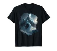 Beautiful Mountain Landscape Mountains Polar Mountain Range T-Shirt