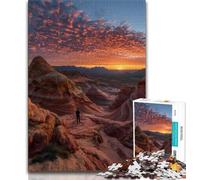 Beautiful Mountain River 1000 Piece Jigsaw Puzzle for Adults Teens,Brain Intelligence Challenge Addictive Toys for Home Decoration (75x50cm)