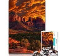 Beautiful Mountain River 1000 Pieces Jigsaw Puzzle For Adults Teens,Pattern Assembly Fun at Home Activities,Birthday Present,Travel Gifts (75x50cm)