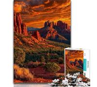 Beautiful Mountain River 1000 Pieces Jigsaw Puzzle For Adults Teens,Stress Reliever Difficult Challenge Deal As Gifts for The Whole Family (75x50cm)