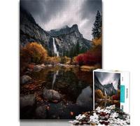 Beautiful Mountain River 1000 Pieces Jigsaw Puzzles For Teens And Adults,Stress Reliever Difficult Challenge Enhance Love between Couples 38x26cm