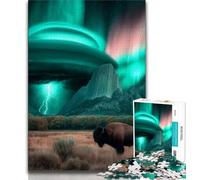 Beautiful Mountain River Jigsaw Puzzles for Teenagers 1000 Piece,Educational Games Home Decoration Suitable for Desktop Decoration (38x26cm)