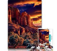 Beautiful Mountain River Jigsaw Puzzles for Teenagers,Decompressing Intellectual Educational Toy Suitable for Desktop Decoration (50x75cm)