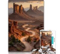 Beautiful Mountain River Jigsaw Puzzles for Teenagers,Family Game Stress Reliever Difficult Challenge Artists Collection,Fine Art (75x50cm)