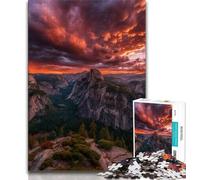 Beautiful Mountain River Puzzles for Adults Teens 1000pc Puzzle,Help The Brain Exercise Addictive Toys to Cultivate Patience A Work of Art (38x26cm)