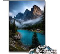 Beautiful Mountains And Lakes 1000 Piece Jigsaw Puzzle for Adults Teens, Suitable for Ages 14 And Up Family Fun It Is Ideal As A Gift for The Whole Family (50x75cm)