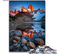 Beautiful Mountains And Lakes 1000 Piece Jigsaw Puzzles for Adults & Teens, Relax Games Is Ideal As A Gift for The Whole Family (50x75cm)