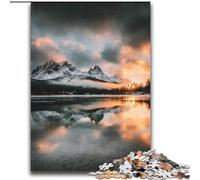 Beautiful Mountains And Lakes Jigsaw Puzzles for Teenagers, Suitable for Ages 14 And Up Toy Wall Decor Birthday And Unique Gifts (70x100cm)