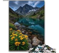 Beautiful Mountains And Lakes Jigsaws Puzzles 2000 Pieces for Adults Gifts, for 14+ Train Your Brain And Your Hands Christmas Game Gifts (70x100cm)