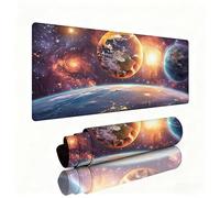 Beautiful Mouse Pad Large 1200x600x3mm Desk Mat Universe Gaming Mouse Pad Table Protector Non-Slip Rubber Base for Stable Grip on Smooth Surfaces Wear-Resistant Mousepad for Computers,Laptop,PC W1-757