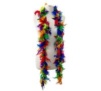 Beautiful Multi-Coloured Feather Boa - 50g -180cm