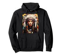 Beautiful Native American Pullover Hoodie