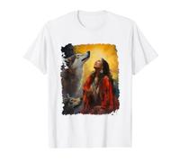Beautiful Native American Value Graphic T-Shirt, Men, White, S