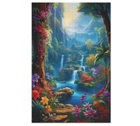 Beautiful Nature 1000 Piece Jigsaw Puzzle- Brain Teaser Game for Adults & Children - Educational Activities Wooden Jigsaws 78×53cm