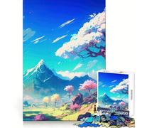 Beautiful Nature 1000 Piece Jigsaw Puzzles for Adults Teenagers Reasoning Practice Restful Escape Premium Edges Meaningful Gift (38x26cm)