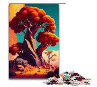 Beautiful Nature Landscape Piece Jigsaw Puzzles for Adults Wooden Jigsaw Puzzles Home Activity for Holidays Birthdays And Family Game Nights 1000 PCS(75x50cm)