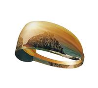 Beautiful Nature Print Sports Headbands For Men Women, Moisture Wicking Sweat Band Elastic Wide Hair Bands,For Running, Cycling, Basketball, Gym Exercise, Football