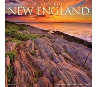 Beautiful New England 2026 12" x 12" Wall Calendar