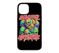 Beautiful Nightmare Colorful Skull Graffiti Style Art Case for iPhone 13