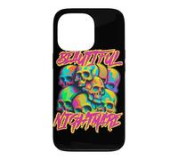 Beautiful Nightmare Colorful Skull Graffiti Style Art Case for iPhone 13 Pro