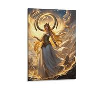 Beautiful Norse Goddess Freya Canvas Painting Poster Wall Art Decorative Picture Prints Modern Decor 08x12inch(20x30cm)