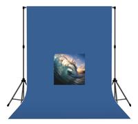 Beautiful Ocean Wavesprint Versatile Photography Backdrop Cloth For Studio Wedding Outdoor Party Photoshoots