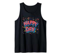 Beautiful Oh Happy Day Emblem Speech Tank Top