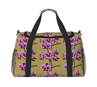 Beautiful Orchids It is a hand-held crossbody travel bag with large capacity and multi-functions, a must-have for outdoor travel