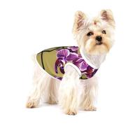 Beautiful Orchids Small Cotton Dog Vest S - Breathable, Comfortable, Stylish Apparel for Pets
