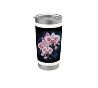 Beautiful Orchids Stainless Steel Insulated Tumbler