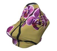 Beautiful Orchids Versatile full-print Stroller Chair Cover/Nursing Cover, specially designed for your baby