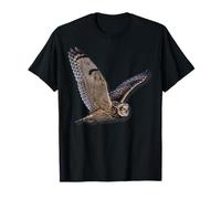 Beautiful Owl Raptor Flight Bird of Prey Birding Birder Gift T-Shirt