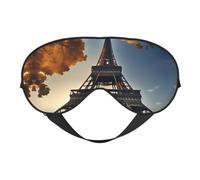 Beautiful Paris Eiffel Tower Sleep Mask for Women and Men, Comfortable Eye Mask for Travel, Nap or Sleep