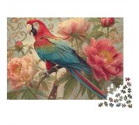 Beautiful Parrot Parrot Jigsaw Puzzle A Highly Creative Game That Is Cool And Fun with A High Level of Difficulty Suitable for Family Entertainment 1000pcs (75x50cm)