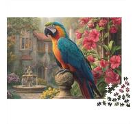 Beautiful Parrot Parrot Jigsaw Puzzle A Highly Creative Game That Is Cool And Fun with A High Level of Difficulty Suitable for Family Entertainment 500pcs (52x38cm)