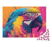 Beautiful Parrot Parrot Jigsaw Puzzle A Unique And Creative Game That Is Challenging And Fun 500pcs (52x38cm)