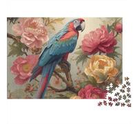 Beautiful Parrot Parrot Jigsaw Puzzle Extremely Difficult, Very Hard to Complete Suitable for Adults 300pcs (40x28cm)