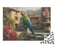 Beautiful Parrot Parrot Jigsaw Puzzle Extremely Difficult, Very Hard to Complete Suitable for Adults 300pcs (40x28cm)