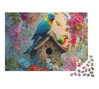 Beautiful Parrot Parrot Jigsaw Puzzle Fun Educational Game Suitable for All The Family High Difficulty But Not Boring 1000pcs (75x50cm)