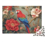 Beautiful Parrot Parrot Jigsaw Puzzles A Brain-teasing Game Designed for Teenagers And Adults Cool And Fun Super Challenging 1000pcs (75x50cm)