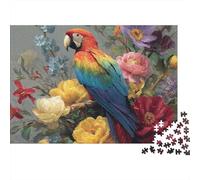 Beautiful Parrot Parrot Jigsaw Puzzles Extremely Challenging Perfect for Passing The Time Strengthen Bonds Suitable for All Ages 1000pcs (75x50cm)