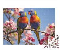 Beautiful Parrot Parrot Jigsaw Puzzles Extremely Challenging Perfect for Passing The Time Strengthen Bonds Suitable for All Ages 1000pcs (75x50cm)