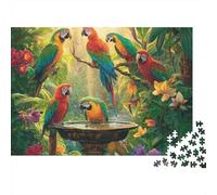 Beautiful Parrot Parrot Jigsaw Puzzles Extremely Challenging Perfect for Passing The Time Strengthen Bonds Suitable for All Ages 1000pcs (75x50cm)