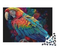 Beautiful Parrot Parrot Jigsaw Puzzles Highly Challenging Great Fun The Perfect Way to Pass The Time Decorative Puzzle Pieces 1000pcs (75x50cm)