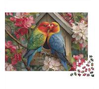 Beautiful Parrot Parrot Jigsaw Puzzles Suitable for Teenagers And Adults Cool And Fun Extremely Challenging 300pcs (40x28cm)